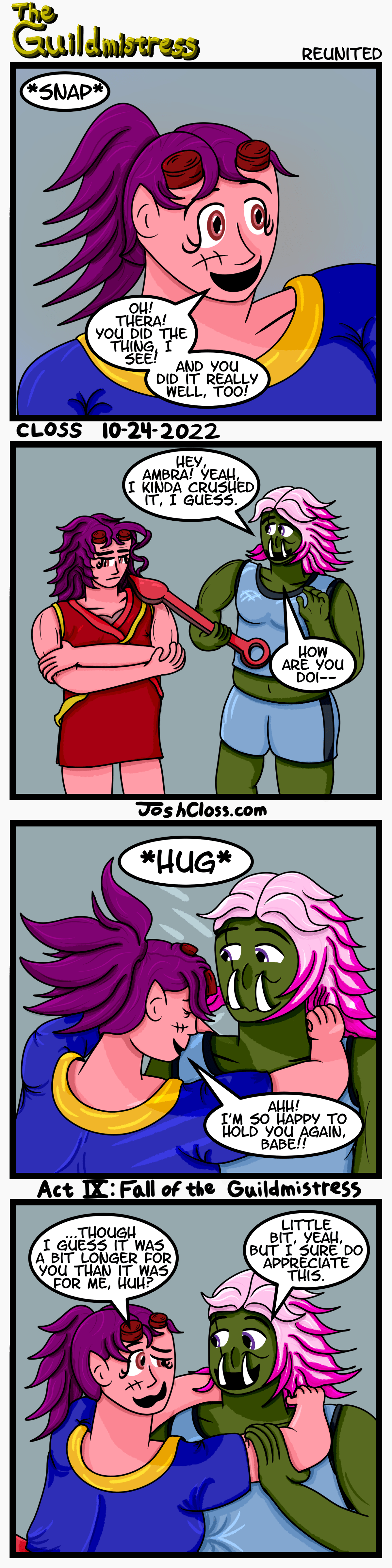 The Guildmistress: Reunited