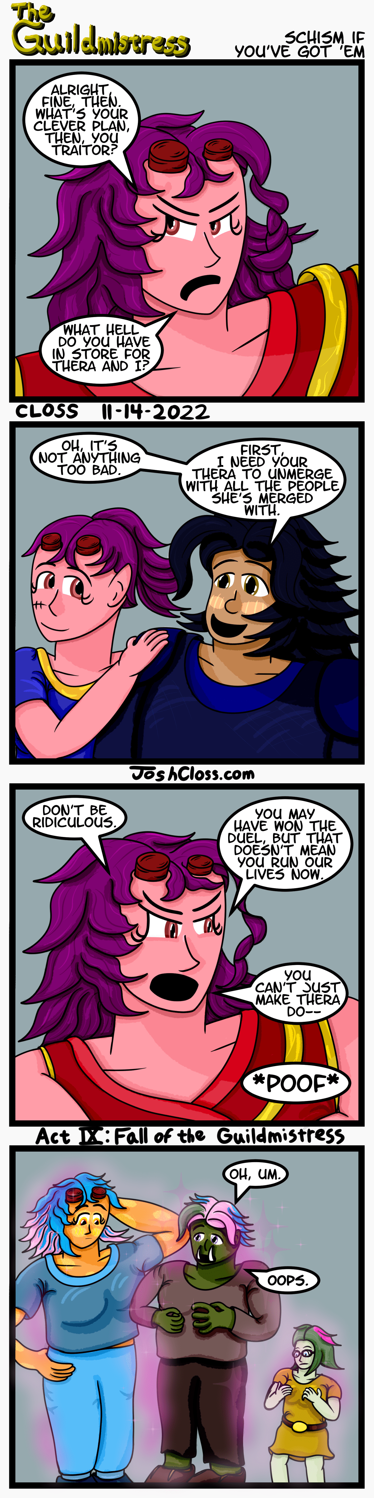 The Guildmistress: Schism if You’ve Got&nbsp;‘Em