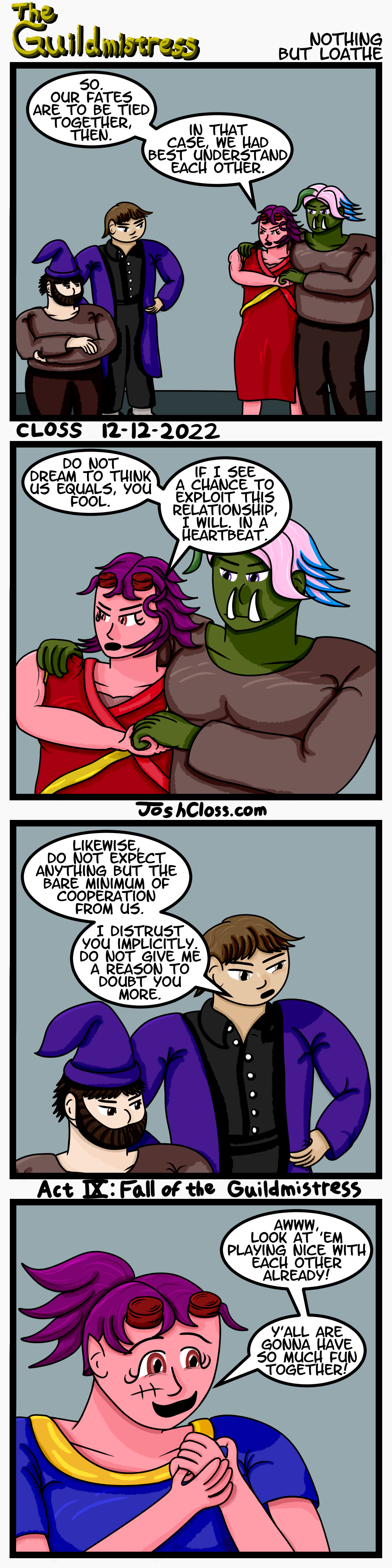 The Guildmistress: Nothing but&nbsp;Loathe