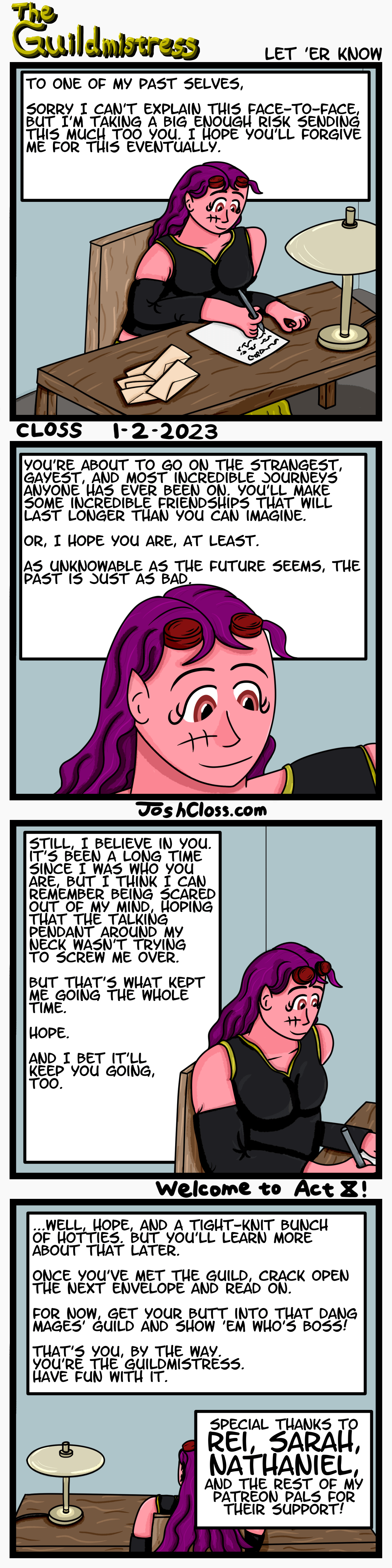 The Guildmistress: Let ‘Er&nbsp;Know