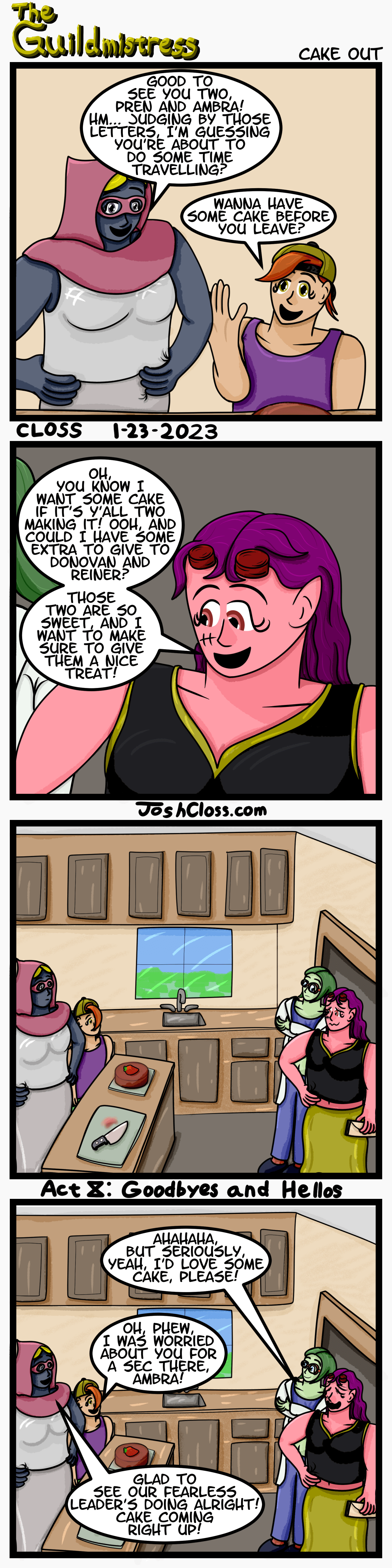 The Guildmistress: Cake&nbsp;Out