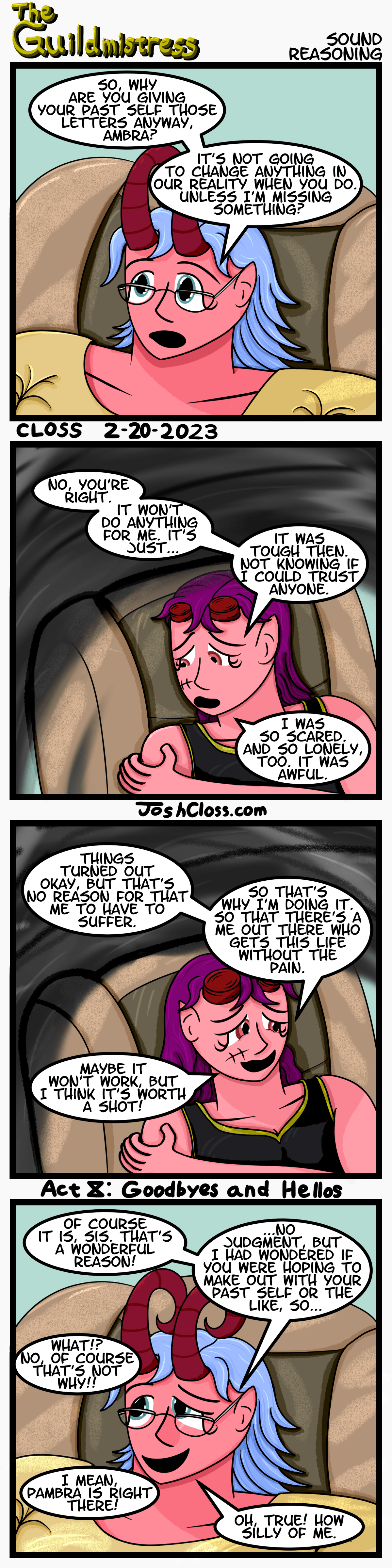 The Guildmistress: Sound&nbsp;Reasoning