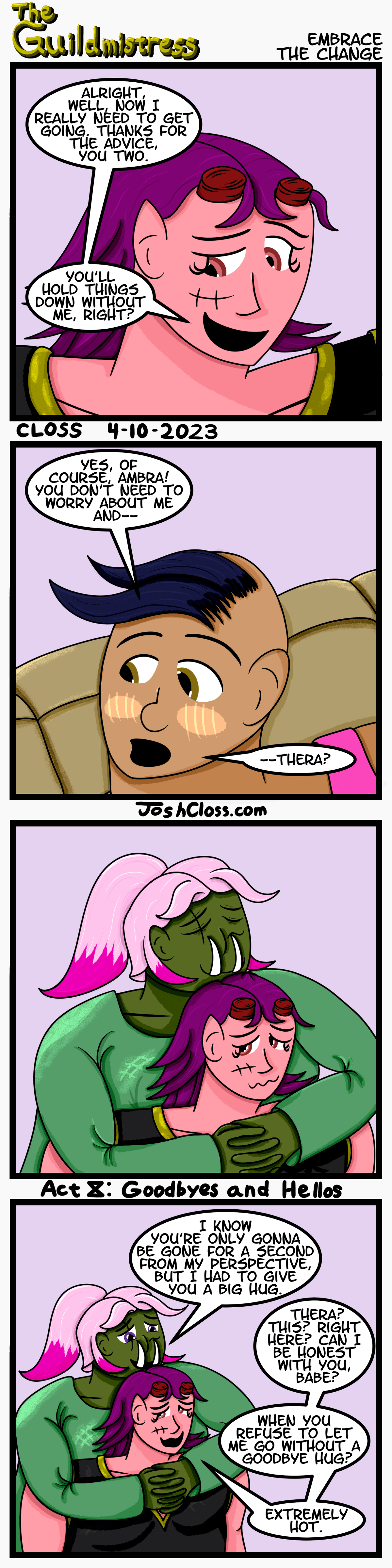 The Guildmistress: Embrace the&nbsp;Change