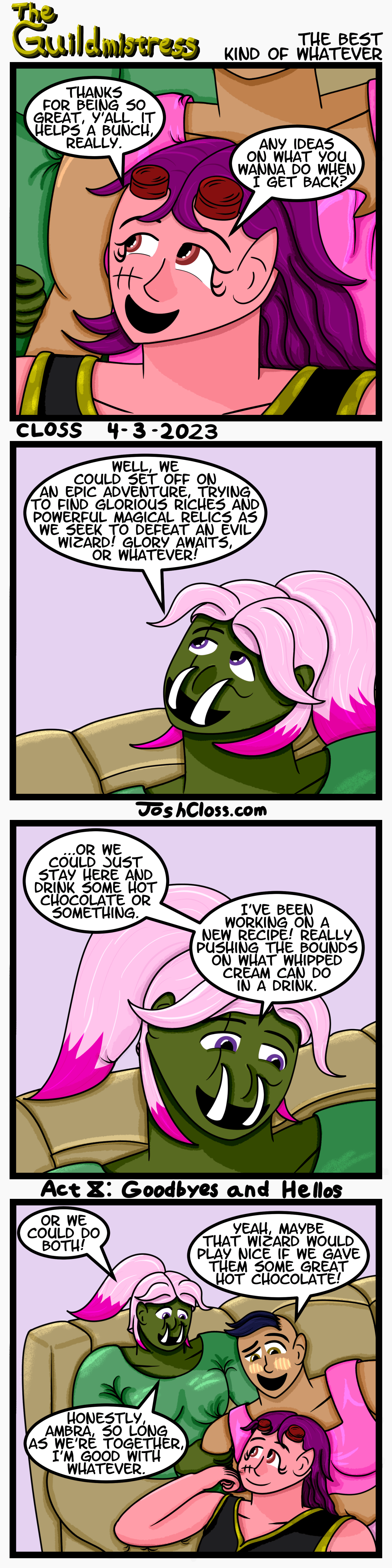 The Guildmistress: The Best Kind of&nbsp;Whatever