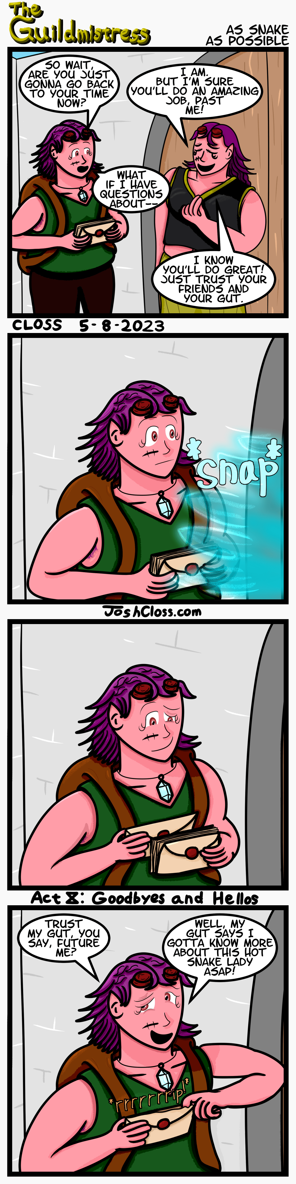 The Guildmistress: As Snake as&nbsp;Possible